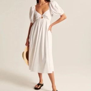 Abercrombie Puff Sleeve Dress